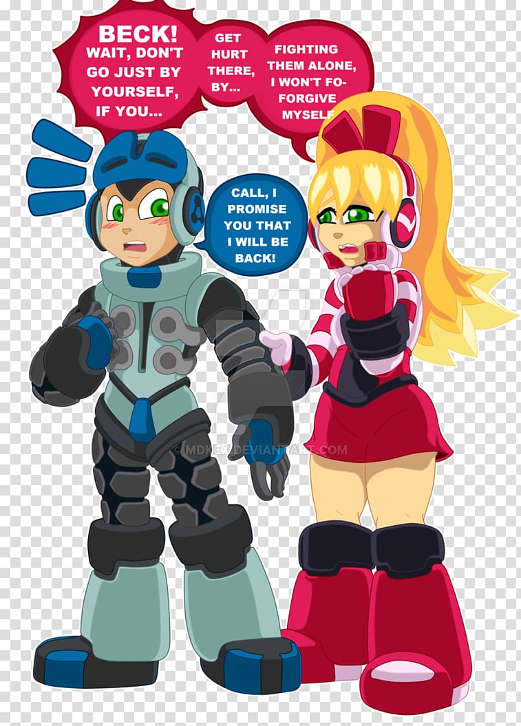 Mighty No. 9 Artist Character, others transparent background PNG clipart