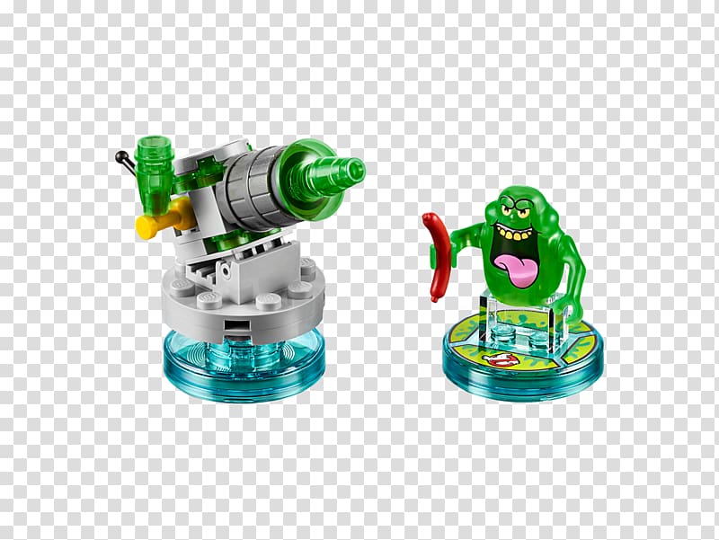 Lego Dimensions Slimer Lego minifigure Lego Ghostbusters, others transparent background PNG clipart
