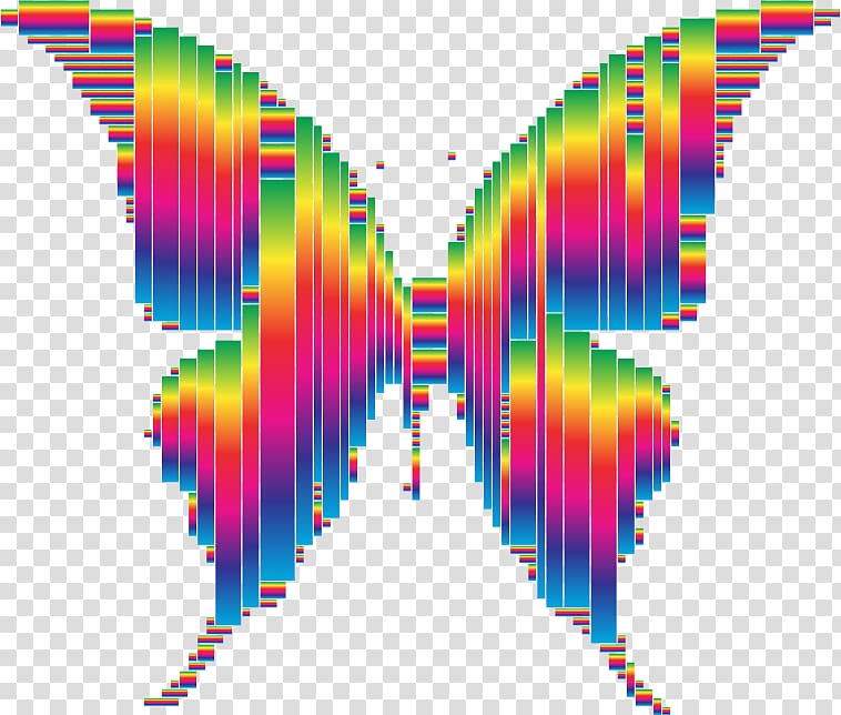 Butterfly Modern art, creative abstract painting transparent background PNG clipart