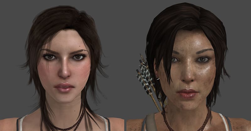 The Sims Resource - Shadow of the Tomb Raider Lara Croft Skin Face Paint
