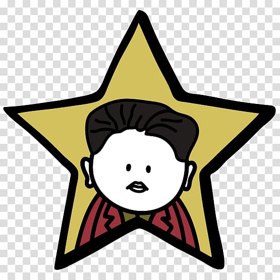 Emoji North Korea Star , kim jong-un transparent background PNG clipart