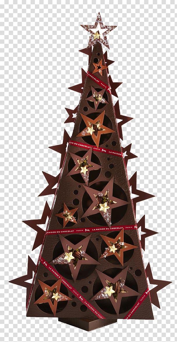 Yule log White chocolate Christmas La Maison du Chocolat, watercolor christmas tree blue tree transparent background PNG clipart
