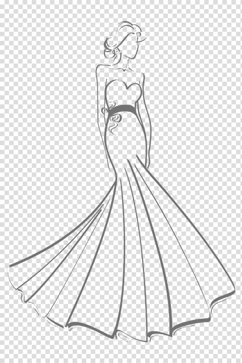 Wedding gown Vector Clipart EPS Images 5333 Wedding gown clip art vector  illustrations available to search from thousands of royalty free  illustration producers
