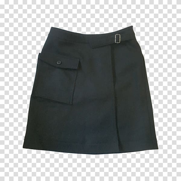 Skirt Skort Black M, Mini skirt transparent background PNG clipart
