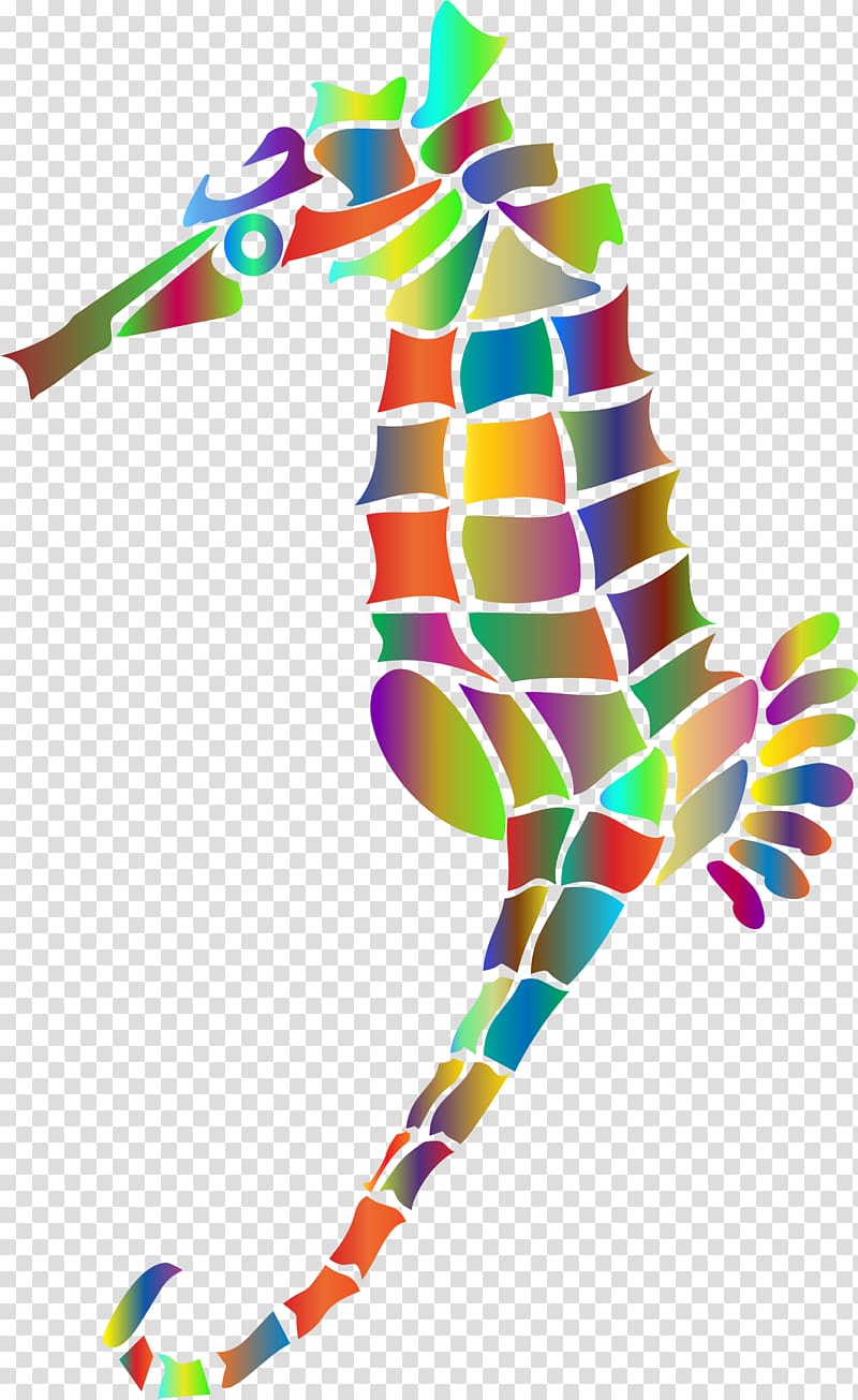 Seahorse Silhouette Line art , seahorse transparent background PNG clipart
