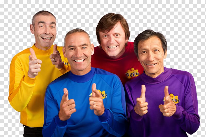 Greg Page Anthony Field The Wiggles Jeff Fatt Farewell, others transparent background PNG clipart