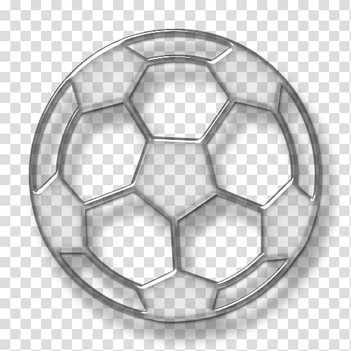 Gray soccer ball , Pro Evolution Soccer 6 American football Statistical  association football predictions, ball transparent background PNG clipart