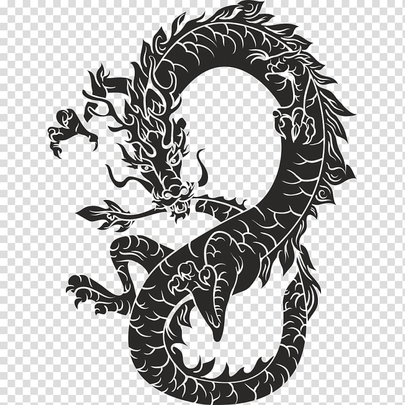 China Chinese dragon Japanese dragon, China transparent background PNG ...