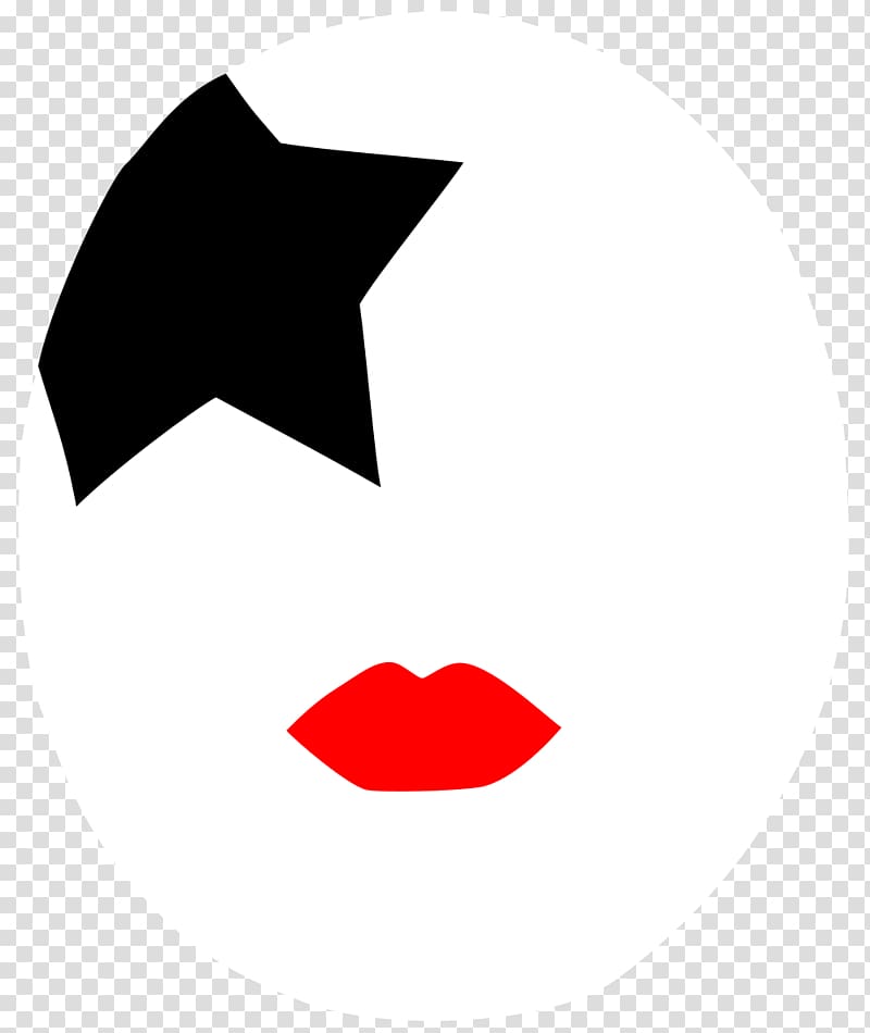 Kiss Cosmetics Stencil Guitarist, kiss transparent background PNG clipart