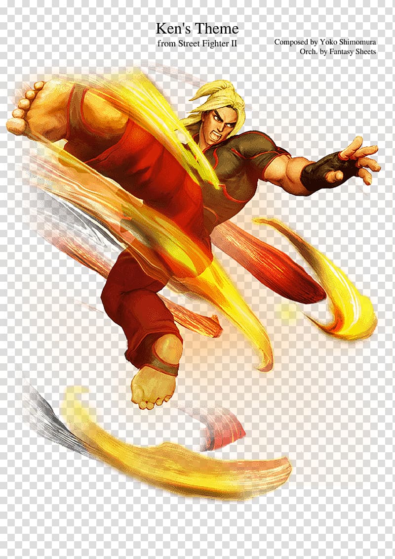 Street Fighter V Street Fighter II: The World Warrior Ken Masters Ryu Chun-Li, street fighter ken transparent background PNG clipart