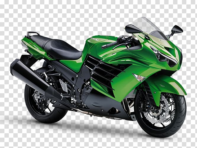 Kawasaki Ninja ZX-14 Kawasaki Ninja H2 Kawasaki motorcycles, motorcycle transparent background PNG clipart