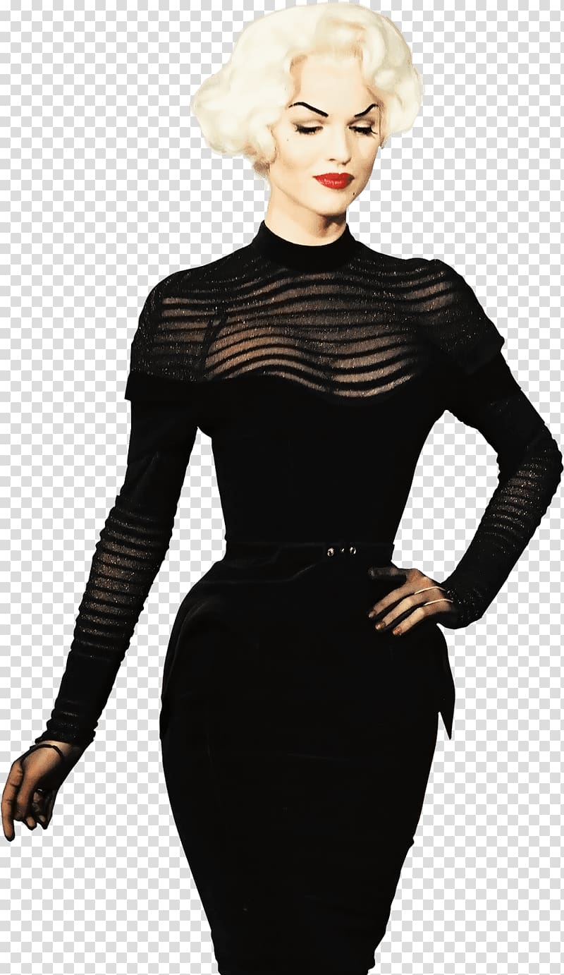 Eva Herzigová Little black dress Fashion Model, model transparent background PNG clipart