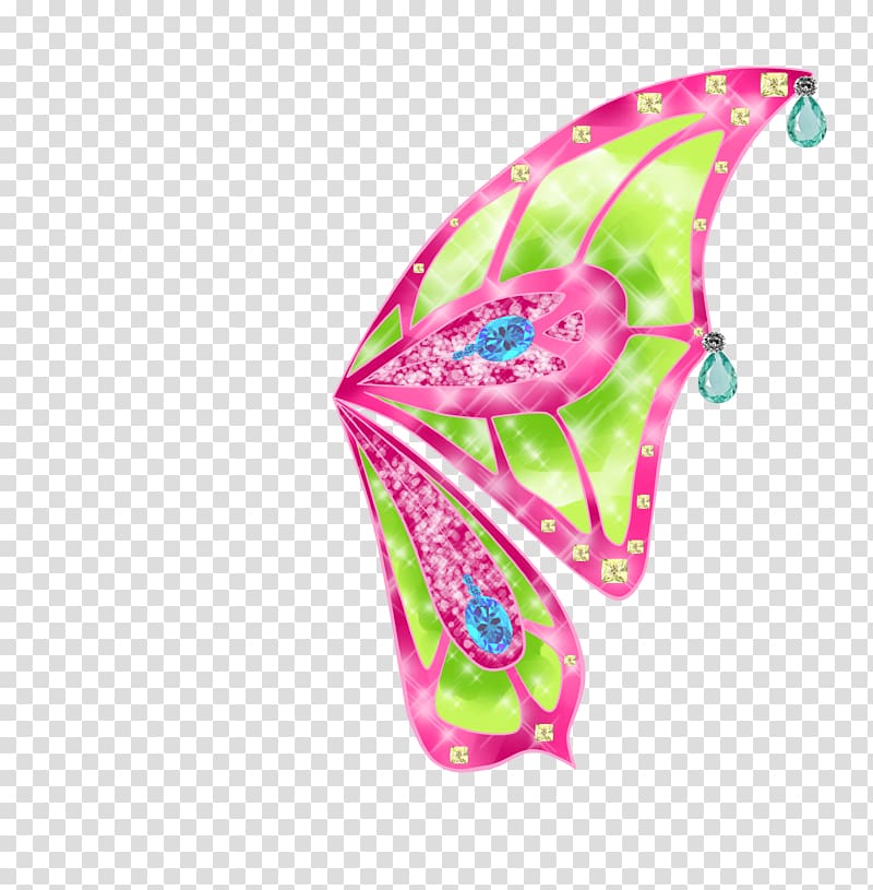Flora Tecna Stella Winx Club: Believix in You Aisha, fairy wings transparent background PNG clipart