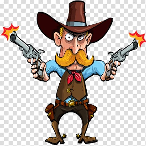 Cowboy Cartoon Western American frontier, others transparent background PNG clipart