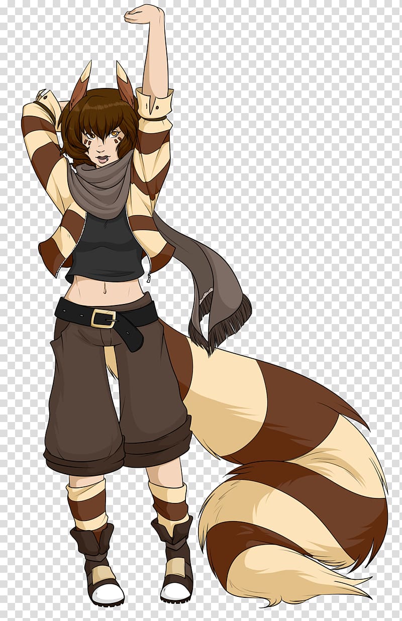 Moe anthropomorphism Furret Drawing Cosplay Anime, strain transparent background PNG clipart