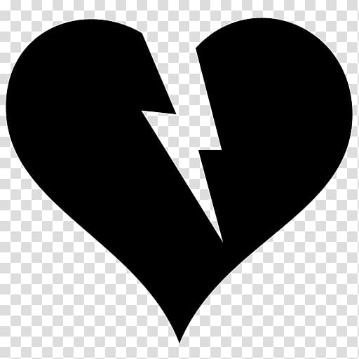 Broken heart Computer Icons , broken heart transparent background PNG clipart