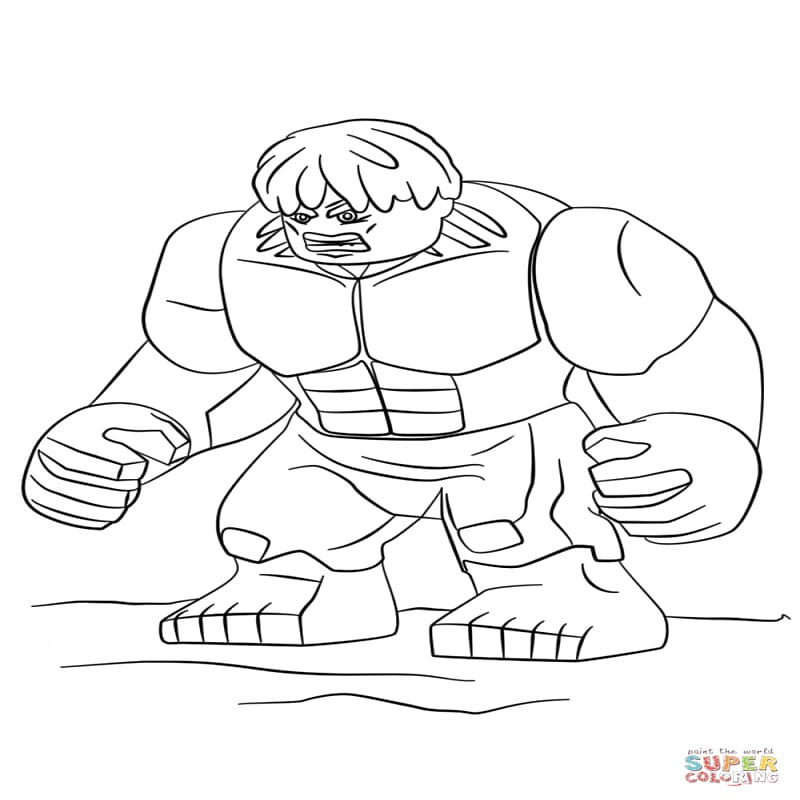 super hero squad hulk coloring pages