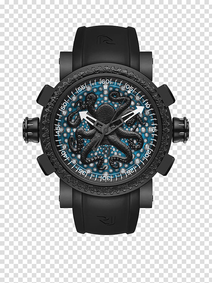Diving watch RJ-Romain Jerome Baselworld Chronograph, watch transparent background PNG clipart