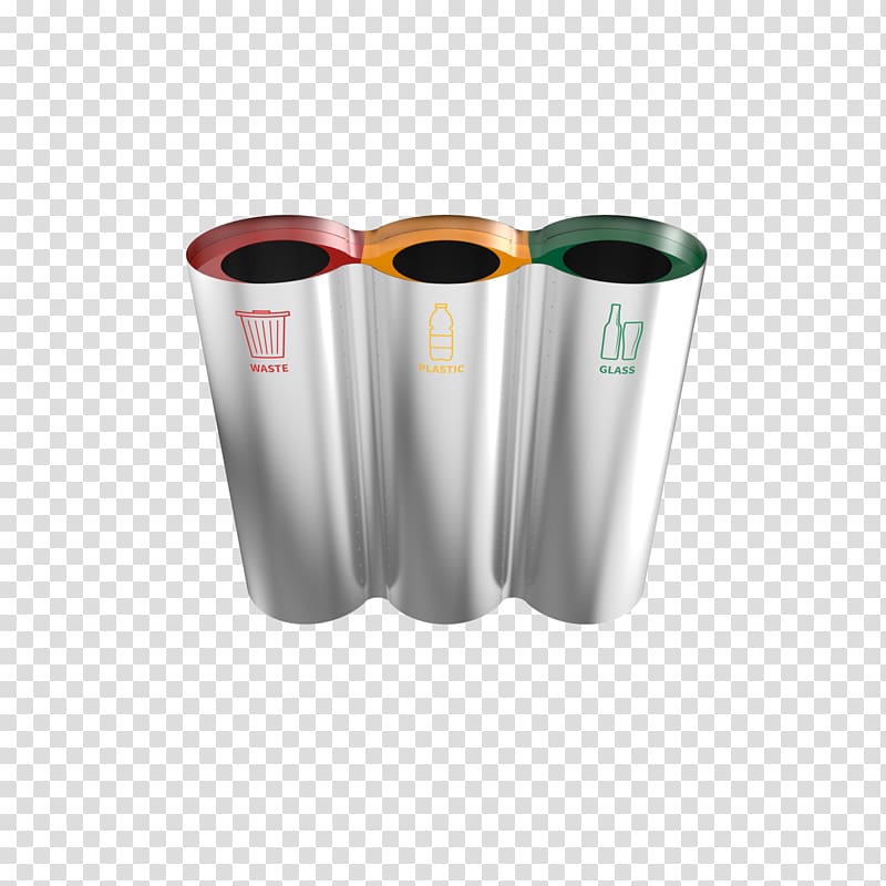 Recycling bin Rubbish Bins & Waste Paper Baskets plastic, metal garbage containers transparent background PNG clipart