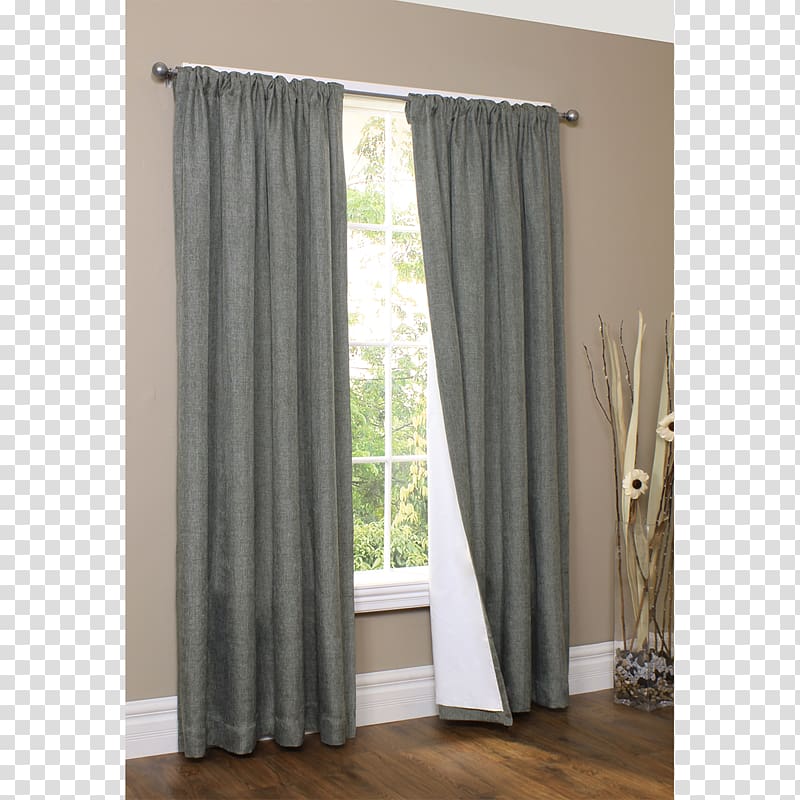 Window Curtain & Drape Rails Blackout Voile, beautiful curtain transparent background PNG clipart
