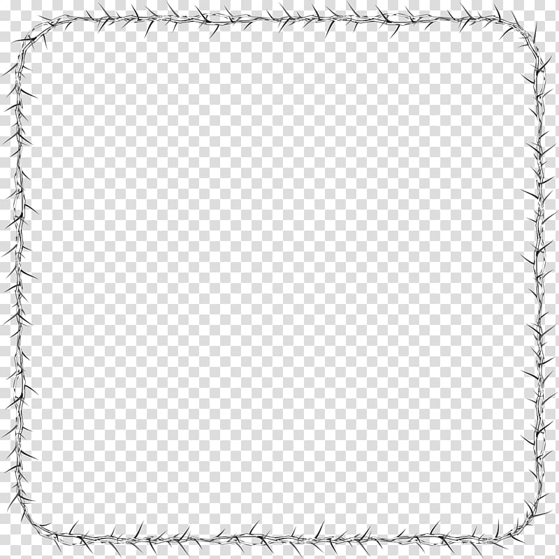 Frames Thorns, spines, and prickles Square , love frame transparent background PNG clipart