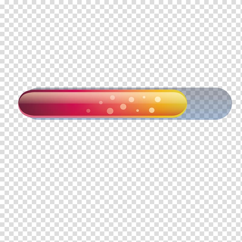 red and orange pill loading screen, Progress bar Game , A progress bar shows the vitality of the game transparent background PNG clipart