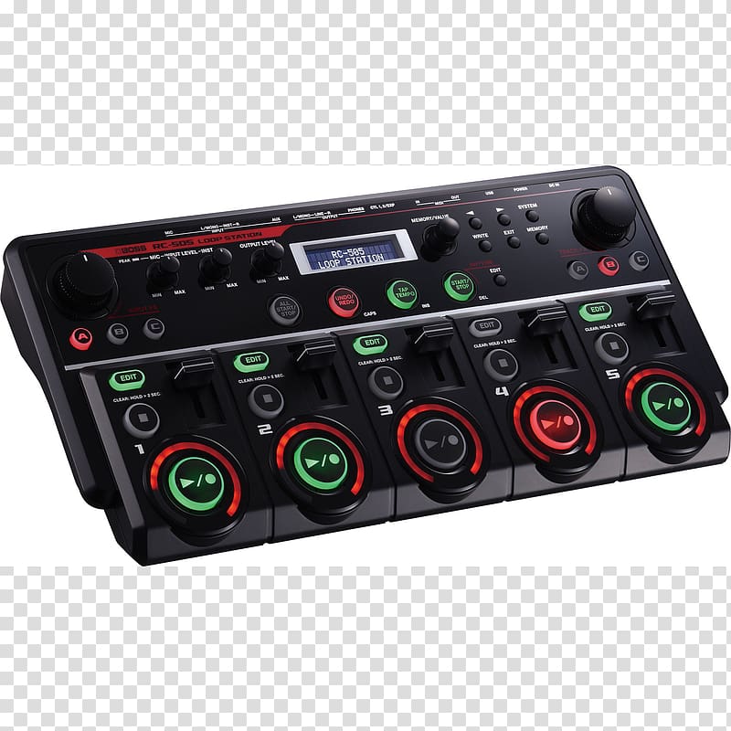 BOSS RC-505 Effects Processors & Pedals BOSS RC-3 Loop Station Music, musical instruments transparent background PNG clipart