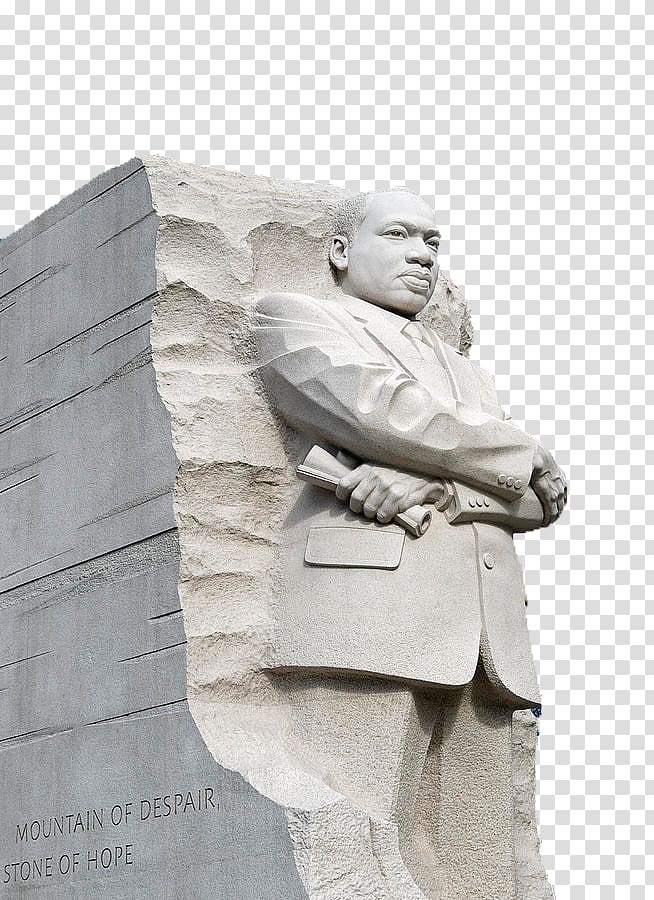 Martin Luther King Jr. Memorial Tidal Basin Statue Monument, others transparent background PNG clipart