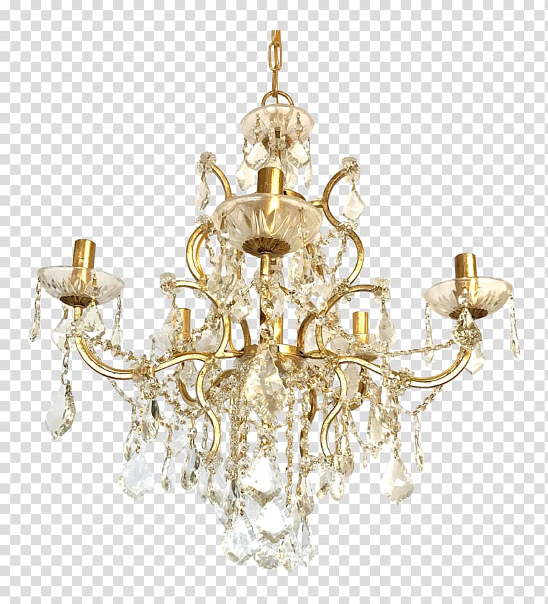 Lighting Chandelier Crystal Lamp, light transparent background PNG clipart