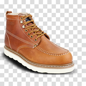 Steel-toe boot Wedge Moccasin Shoe, boot transparent background PNG clipart thumbnail