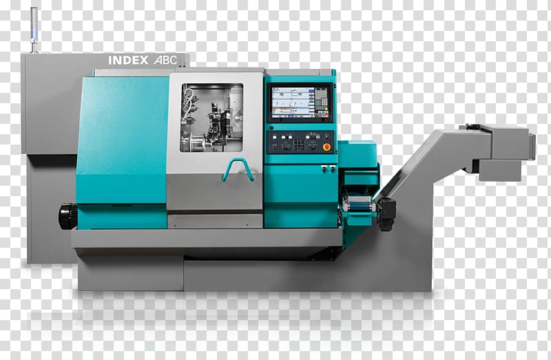 Lathe CNC-Drehmaschine Turning Index-Werke Machine, envelope transparent background PNG clipart