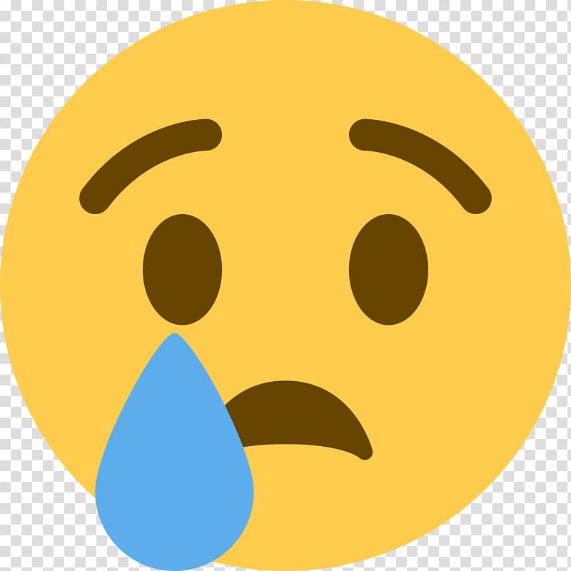 emoji illustration, Emoji Facebook Emoticon Death Sadness, crying emoji transparent background PNG clipart