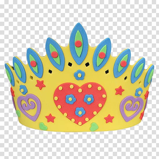 Crown Do it yourself Birthday Tiara, Color crown transparent background PNG clipart