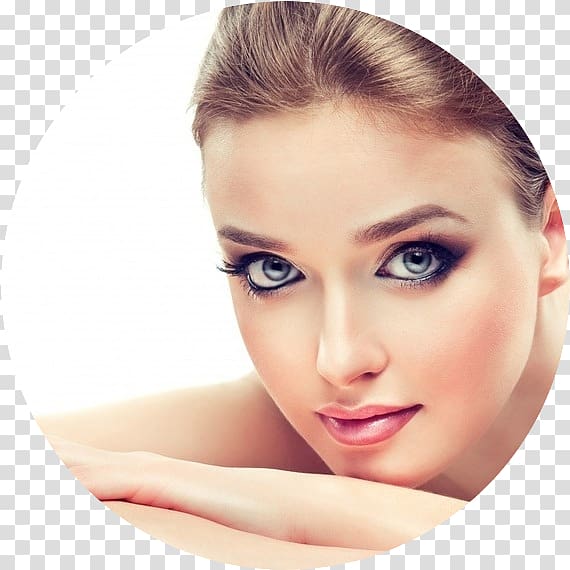 Cosmetics Face Cream Eyelash Foundation, Face transparent background PNG clipart