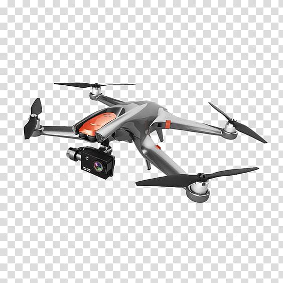 Helicopter rotor Mavic Unmanned aerial vehicle Quadcopter Radio-controlled helicopter, Camera drones transparent background PNG clipart