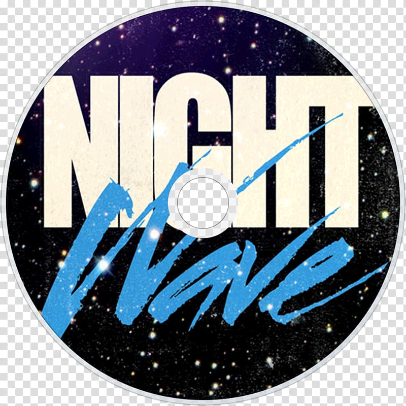 Night Wave Hyper Crush Music Text Album, music wave transparent background PNG clipart