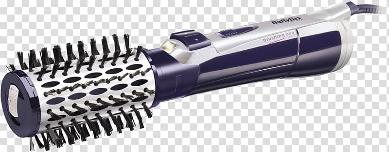 Babyliss Styling Brush AS550E Hair clipper Hair Styling Tools Hair iron, Professional tim transparent background PNG clipart