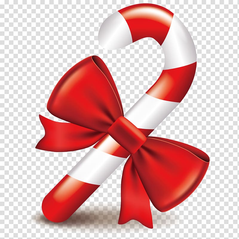 Christmas Euclidean Icon, red umbrella stick transparent background PNG clipart