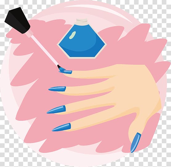 Nail polish , blue nail polish transparent background PNG clipart ...