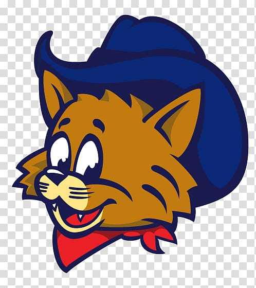 Wilbur and Wilma Wildcat Logo Mascot , others transparent background PNG clipart
