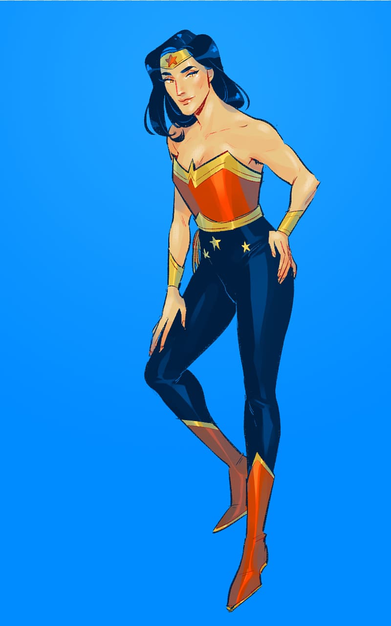 Diana Prince Superman Batman Nightwing Zatanna, Wonder Woman transparent background PNG clipart