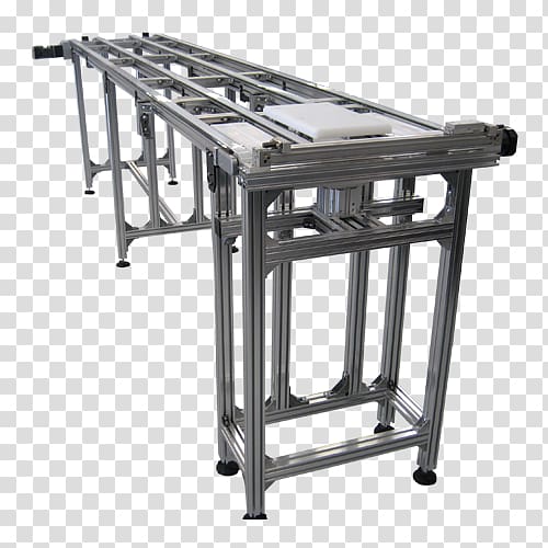 Conveyor system Table Conveyor belt plastic, table transparent background PNG clipart