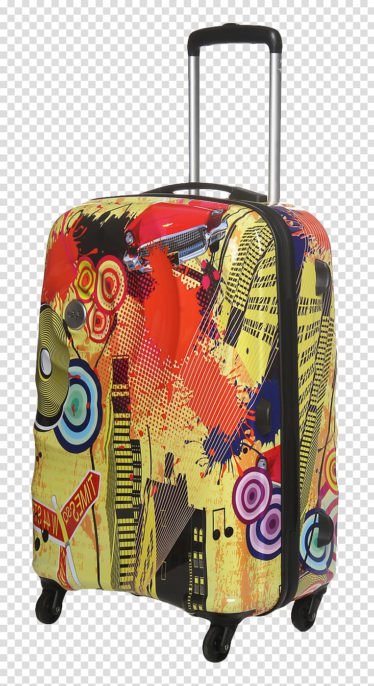 Hand luggage Baggage, Strolley Bag transparent background PNG clipart