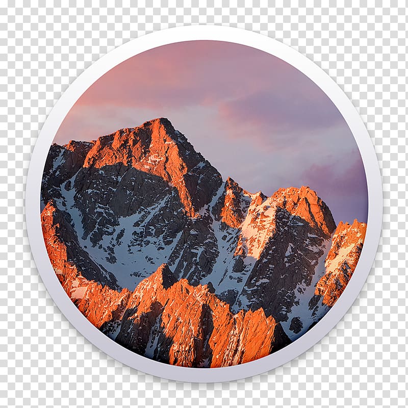 macOS Sierra MacBook Pro Computer Icons, mountain transparent background PNG clipart