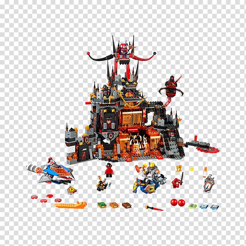 LEGO 70323 NEXO KNIGHTS Jestro\'s Volcano Lair Amazon.com Toy LEGO 70316 NEXO KNIGHTS Jestro\'s Evil Mobile, Nexo Knights transparent background PNG clipart