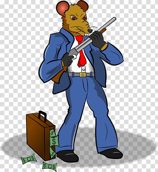 Gangster Cartoon Mafia Others Transparent Background Png Clipart Hiclipart