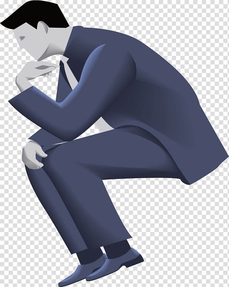 man wearing black tuxedo suit , Antreprenor Icon, Thinking of the entrepreneur transparent background PNG clipart