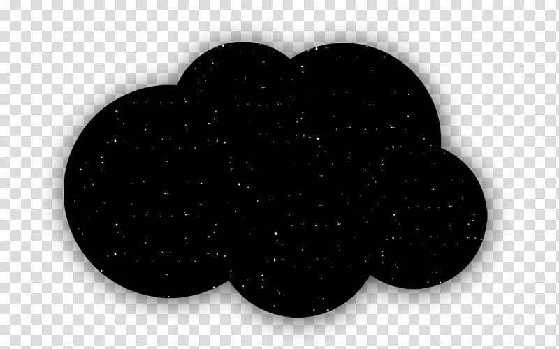 Monochrome White Black M, star cloud transparent background PNG clipart