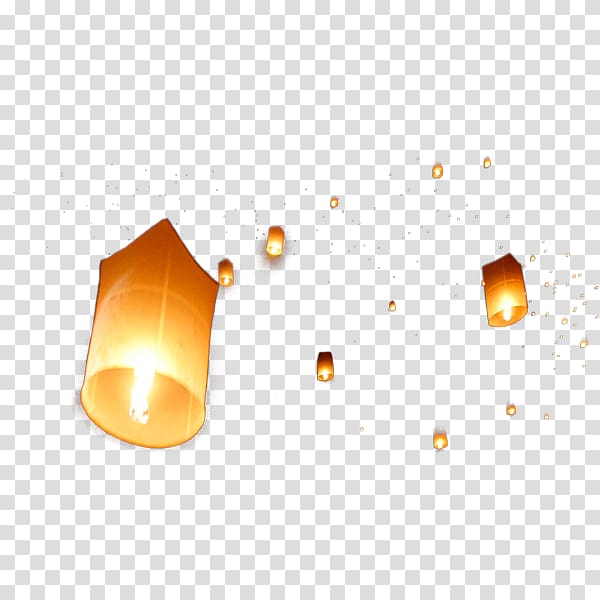 lamps on air, Light Sky lantern Mid-Autumn Festival, Mid-Autumn Festival hole lights transparent background PNG clipart