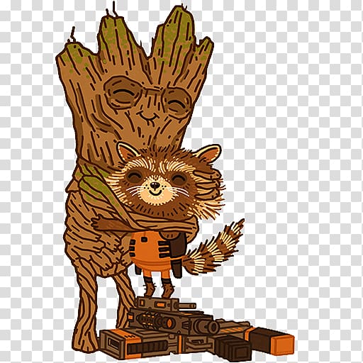 Rocket Raccoon Baby Groot Drax the Destroyer Thor, rocket raccoon transparent background PNG clipart